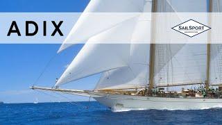 Sailing the Incredible Classic Yacht Adix