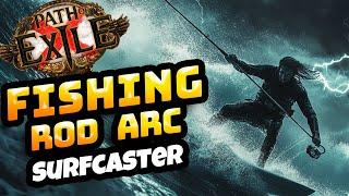 [3.25] FISHING ROD ARC SURFCASTER gameplay - Path of Exile Build Guide