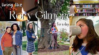 i lived like RORY GILMORE for a day / coffee, studying, reading, + the *PERFECT* fall aesthetic