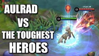 AULRAD VS THE TOUGHEST HEROES JOHNSON, HYLOS, URANUS AND ARGUS