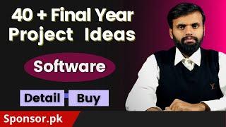 40+ Final Year Project Ideas For Software Engineering Students In 2021