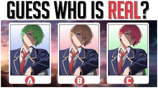 Guess The Real Anime Character | Anime Character Quiz