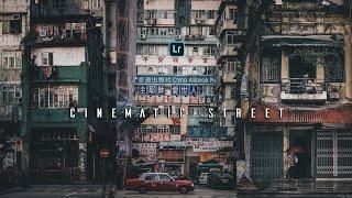 How to Edit Cinematic Street (No Preset) - Lightroom Mobile Presets DNG | Street Photography
