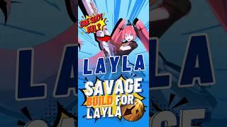 Best build for layla #mobilelegends #mlbb