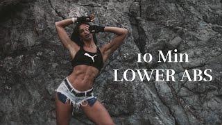 10 min LOWER ABS! Circuito per sviluppare gli addominali bassi e bruciare grasso sull'addome!