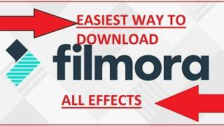 Filmora 9 Premium effects pack Download