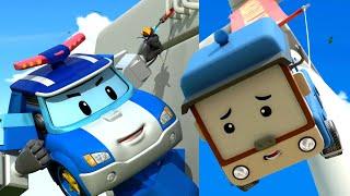 A Windy Day│POLI Weather Series│What should I Do on a Windy day?│Windy Safety│Robocar POLI TV