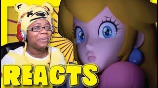 Princess Peach Can't Escape the Luigi Death Stare By CZbwoi | Animation Reaction