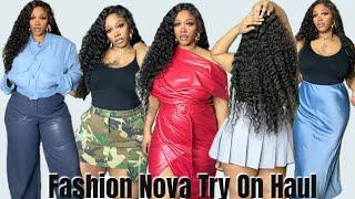 Lost some weight - build my wardrobe with me- Fashion Nova Curve Haul