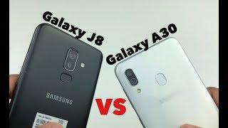 Galaxy A30 VS Galaxy J8 Speed Test
