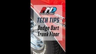 Auto Metal Direct Tech Tips - Dodge Dart Floor Pan Installation by Craig Hopkins