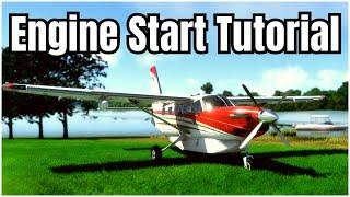 KODIAK 100 TUTORIAL - How To Start The Engine - MSFS2020