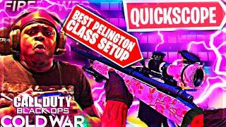 The BEST *QUICKSCOPING* PELINGTON CLASS in COLD WAR‼️Best Pelington 703 Sniper Class Setup‼️