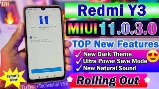 MIUI 11.0.3.0 Stable Update Rolling Out For Redmi Y3 | All New TOP Features | Redmi Y3 MIUI 11