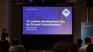 10 custom development tips for Drupal 8 developer -  Kaido Toomingas