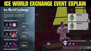  ICE WORLD EXCHANGE EVENT IN BGMI | COMPLETE NUTCRACKER COLLECTOR ACHIEVEMENT | NUTCRACKER LOCATION