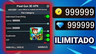 Pixel Gun 3D MOD MENU APK V9.2025 (VIP, Dinero Ilimitado, Gemas & Armas + Skins Desbloqueadas)