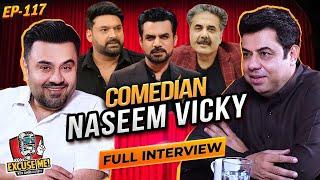 Excuse Me with Ahmad Ali Butt | Ft. Naseem Vicky | Comedian | Full Interview | EP 117 | Podcast