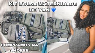 COMPRAMOS O KIT BOLSA MATERNIDADE DO BEBÊ NA SHOPEE / VALEU APENA ?