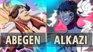 GBVSR:ABEGEN (Ladiva) Vs Alkazi (Avatar Belial)| High Level Gameplay.