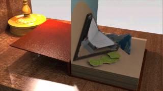 Popup Book (SOLIDWORKS with PhotoView 360)