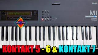 MEJORES WORKSTATIONS/ARRANGERS en LIBRERÍAS para KONTAKT#1  KORG M1 SAMPLES KONTAKTBy LMTYM