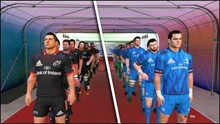 THE BATTLE OF THE IRISH!! Leinster Vs Munster (Rugby 20 Full Game Gameplay | PS4 Pro)