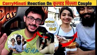 Carryminati Reacts On Kulhad Pizza Couple Viral Video | Kulhad Pizza Couple Viral Video Link ️