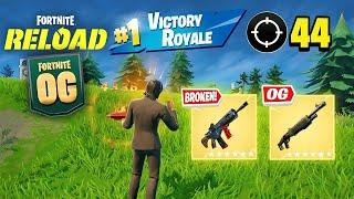 OG Fortnite Reload | High Kill Gameplay | Keyboard & Mouse