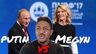 Putin Informs Hacking Expert Megyn Kelly That She Has No Idea What She's Talking About Reaction