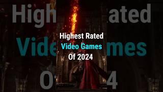 Highest Rated Video Games Of 2024 #gaming #eldenring #shorts #thelastofus #horizon #astrobot #games