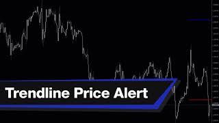 Trendline Price Alert Forex Indicator MT4 - Best Review For 2 Minutes