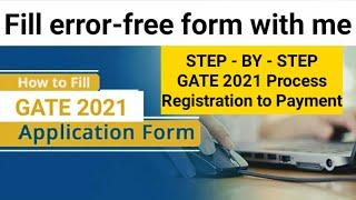GATE Form Fill Up | Step by step GATE form fill up procedure | GATE 2024 online application