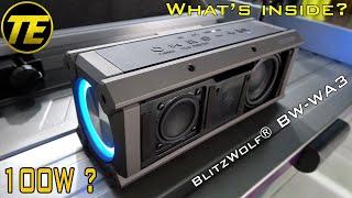 What's inside BlitzWolf® BW-WA3 100W Bluetooth Speaker