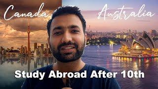 Study Abroad After 10th Class | Australia, Canada, USA | Australia Travel Ban Updates 2020
