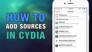 How To Add SOURCES In CYDIA iOS 9.3.3 - iPhone - iPad - iPod Touch