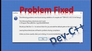 Dev c++ error notice FIxed || A Quick Video of solution