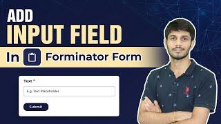 How To Add Input Field In Forminator Forms | WordPress Tutorial