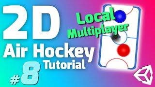 #8 Make an Air Hockey Game in Unity - LOCAL MULTIPLAYER - Tutorial for Beginners