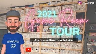 Video Game Room Tour 2021! Over 4000 Video Games and 50 Consoles!