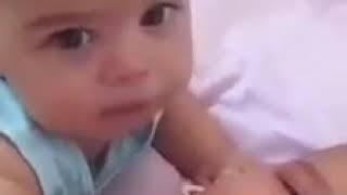 funny baby kissing love funny