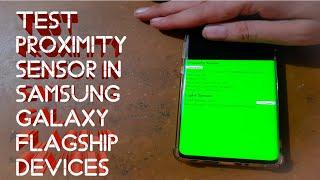 How to test Proximity Sensor in Samsung Galaxy Smartphones (S10, Note 10, S20, S21) Urdu & Hindi