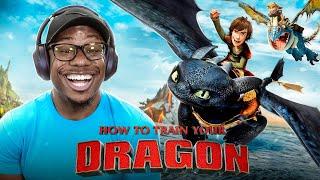 I Watched Dreamworks *HOW TO TRAIN YOUR DRAGON* For The FIRST Time and LOVED IT!