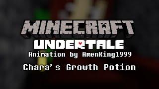 Undertale | Chara's Growth Potion | Minecraft Animation