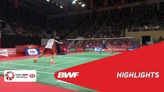 DAIHATSU Indonesia Masters 2019 | MS - SF - HIGHLIGHTS | BWF 2019