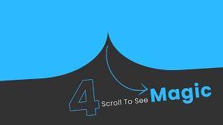 CSS3 Transform Effects on Scroll | Background Shape Transform using Html CSS & Javascript