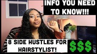 8 Side Hustles for HAIRSTYLIST 2020! How to grow your clientele fast!