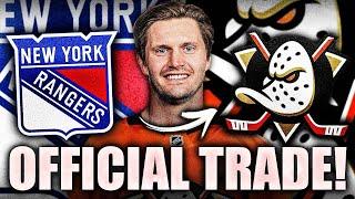 HUGE RANGERS TRADE WIN: JACOB TROUBA TO THE ANAHEIM DUCKS FOR URHO VAAKANAINEN & A DRAFT PICK