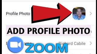 How to Add Profile Picture on Zoom using Mobile Phone | Zoom App Tutorial
