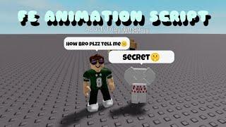 FE ANIMATION SCRIPT | WORKING 2024 | ROBLOX SCRIPT SHOWCASE